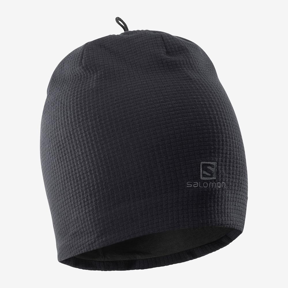 Salomon RS WARM Gorros Hombre - Negras - Colombia (72461-RNOU)